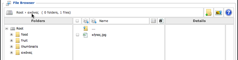 file browser